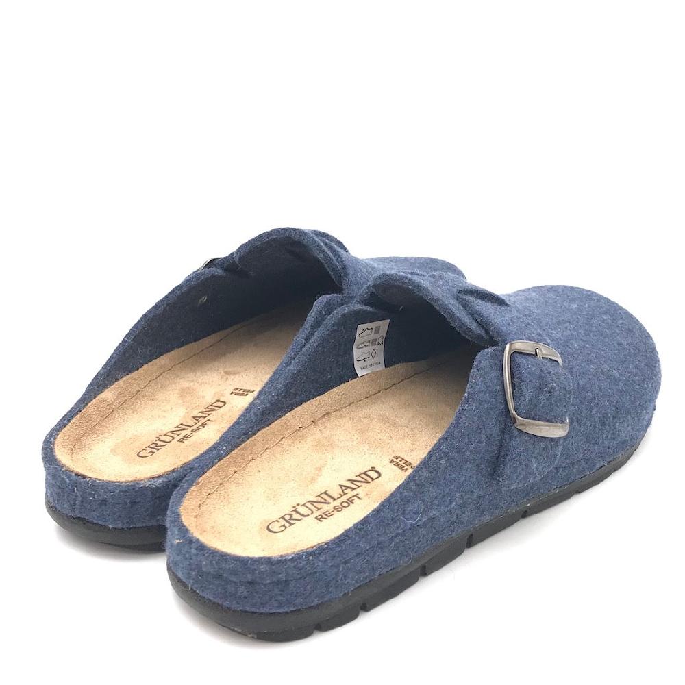 Zulian Calzature Ciabatta Siru blu Italy