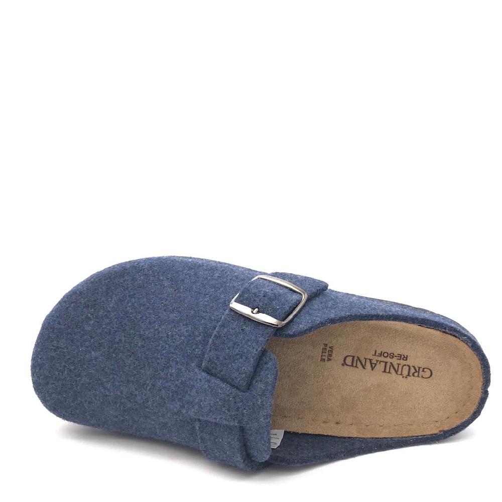 Zulian Calzature Ciabatta Siru blu Italy