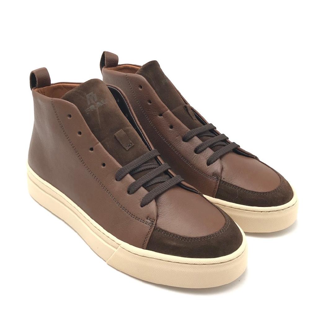 Zulian Calzature Sneakers alta marrone 2025