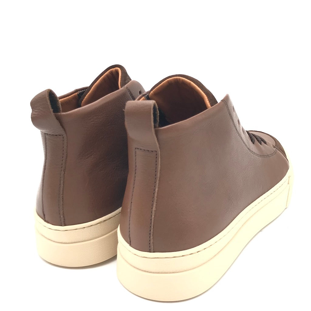 Zulian Calzature Sneakers alta marrone 2025