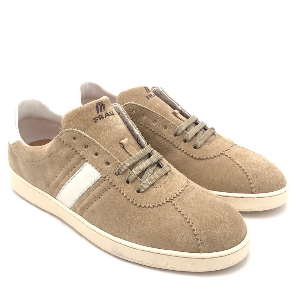 Zulian Calzature Sneakers suede avena Nuovo