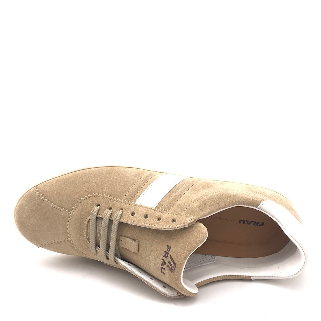 Zulian Calzature Sneakers suede avena Nuovo