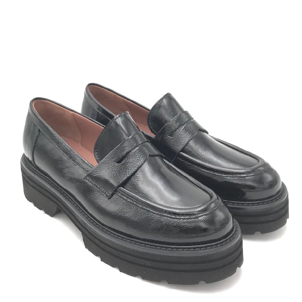 Zulian Calzature Mocassino naplak nero Qualità