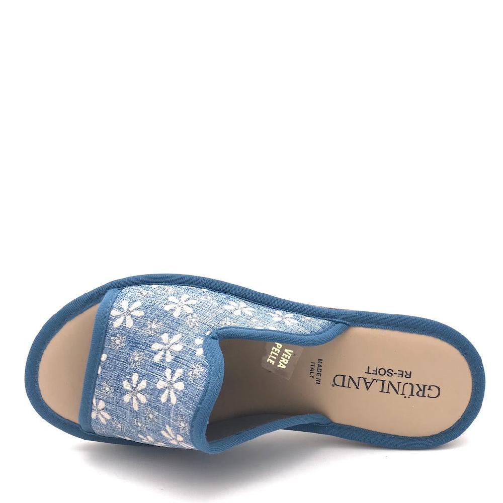 Zulian Calzature Ciabatta Dola tessuto jeans Pezzi Unici