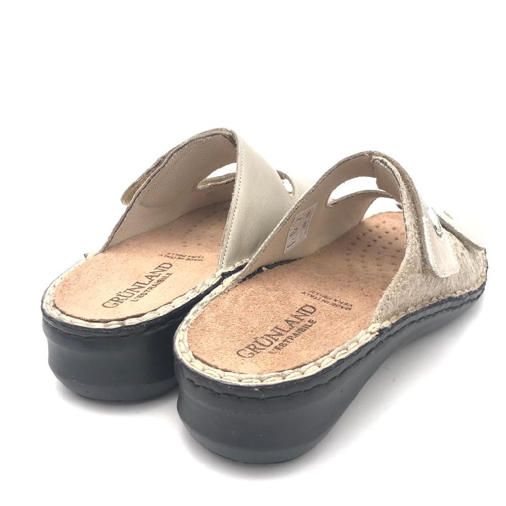 Zulian Calzature Ciabatta Dami platino Promozione Limitata
