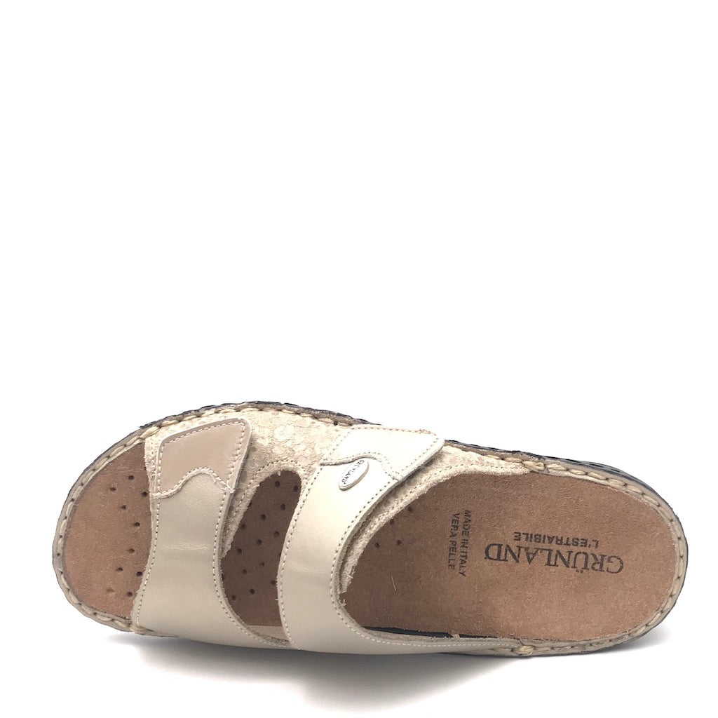 Zulian Calzature Ciabatta Dami platino Promozione Limitata