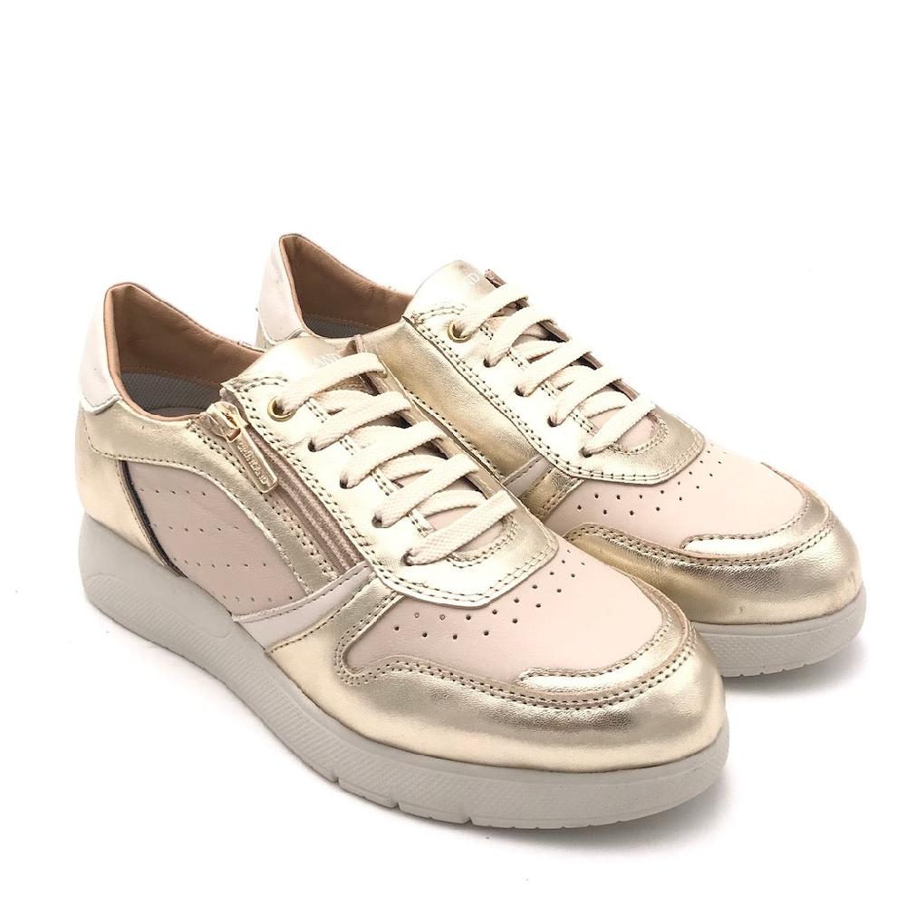Zulian Calzature Sneakers Seli beige-platino Fino Al -60%
