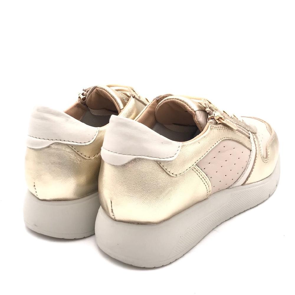 Zulian Calzature Sneakers Seli beige-platino Fino Al -60%