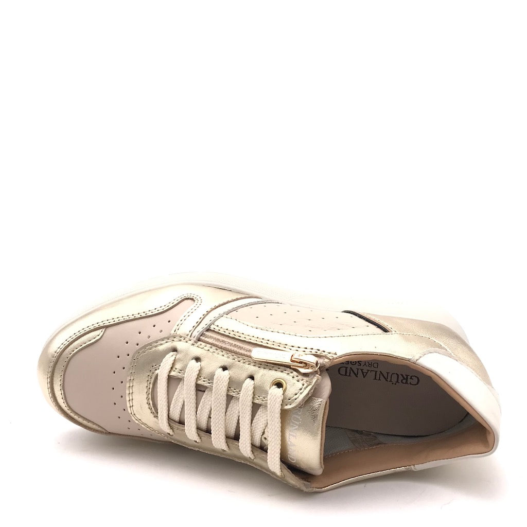 Zulian Calzature Sneakers Seli beige-platino Fino Al -60%