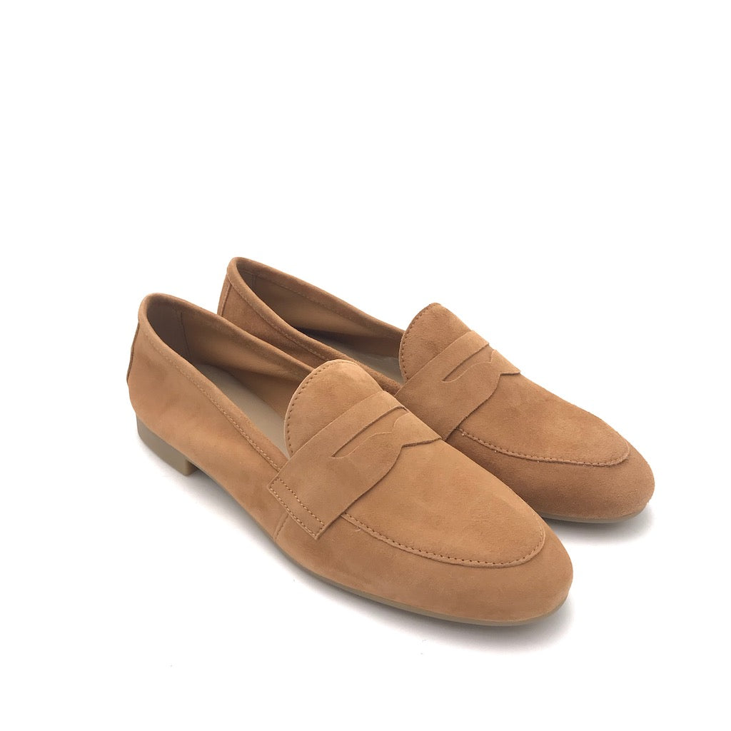 Zulian Calzature Mocassino Sixt velour tan Prezzo Ridotto