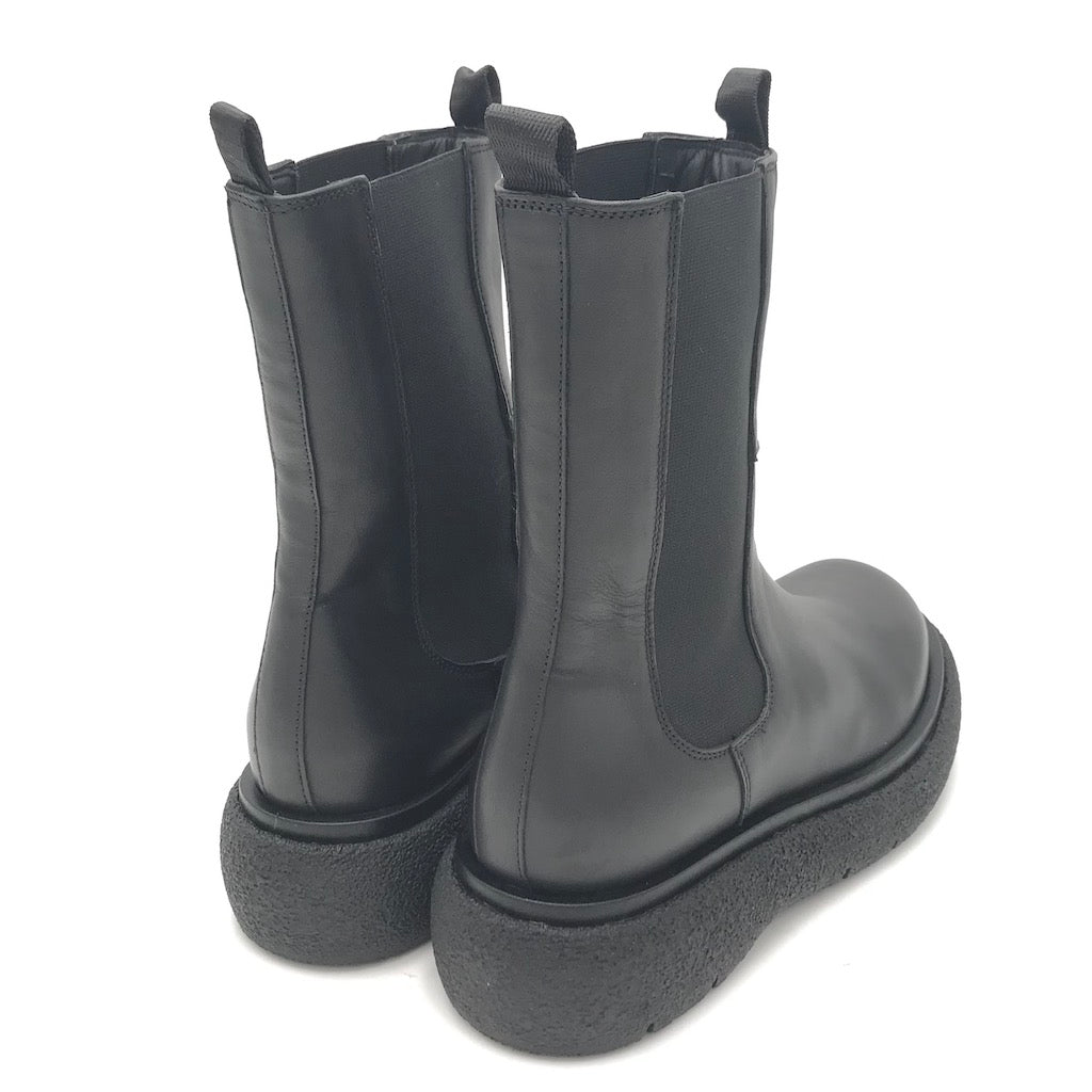 Zulian Calzature Boot Sophie beat in pelle nera Sconto
