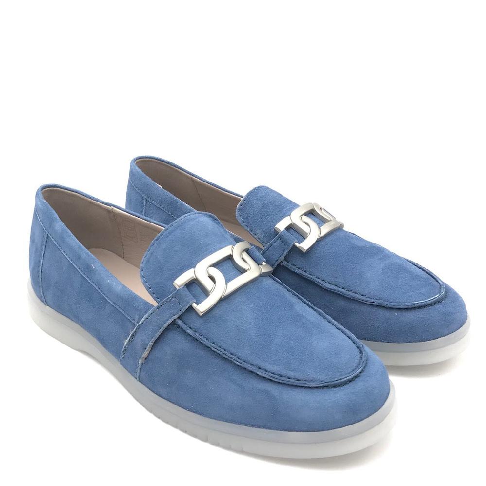 Zulian Calzature Mocassino Taco cielo Outlet
