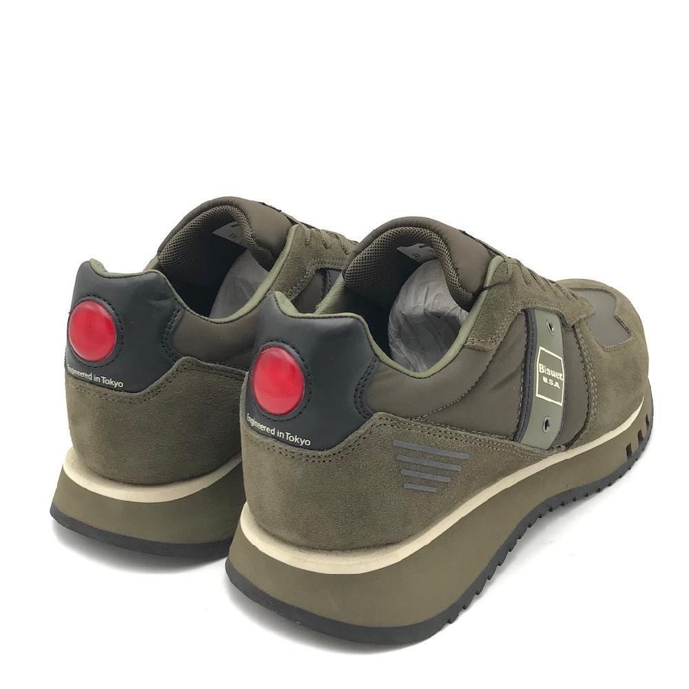 Zulian Calzature Sneakers Tokyo01 military green Nuova