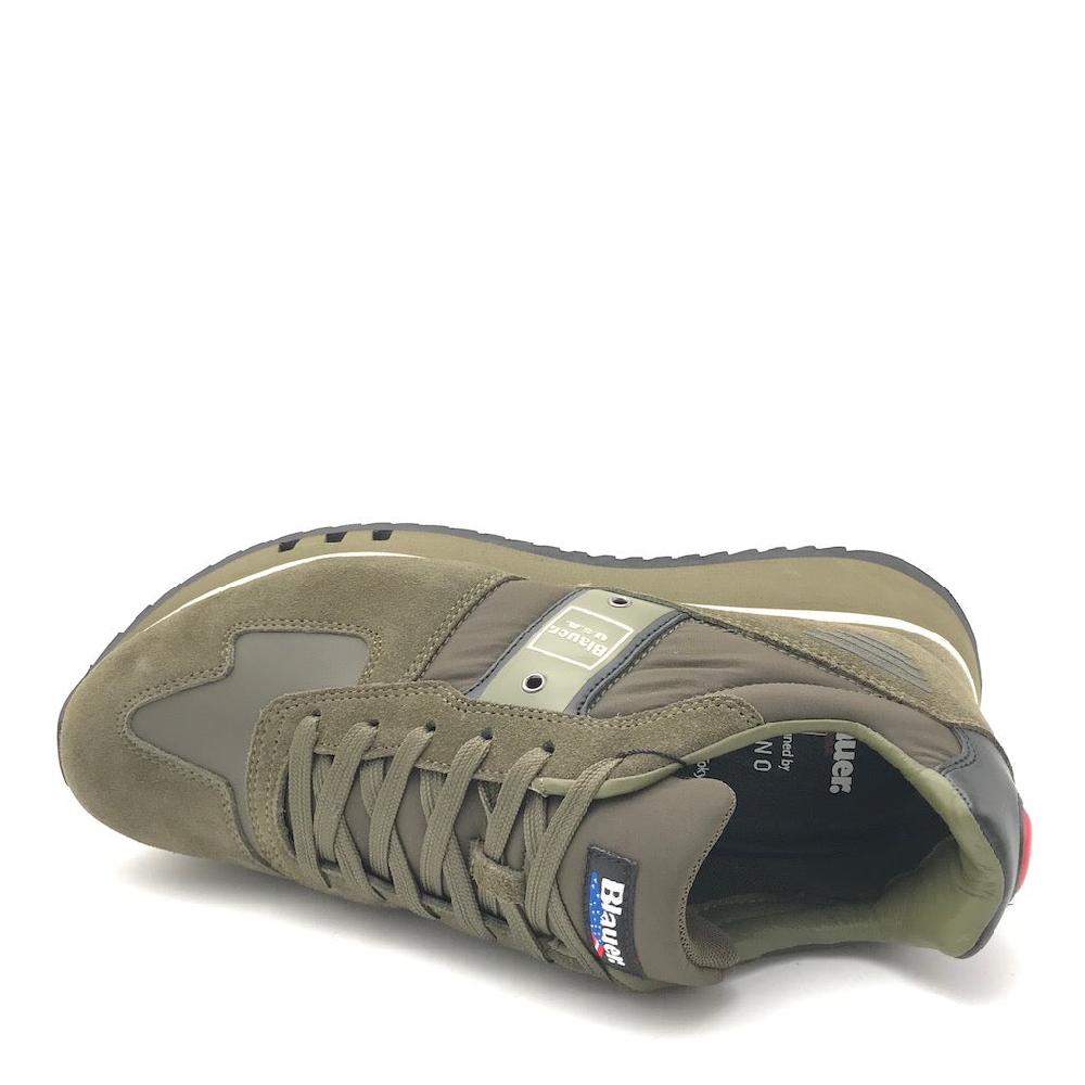 Zulian Calzature Sneakers Tokyo01 military green Nuova