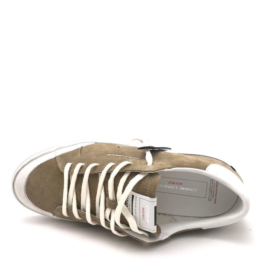 Zulian Calzature Sneakers Recut Low taupe Vendita