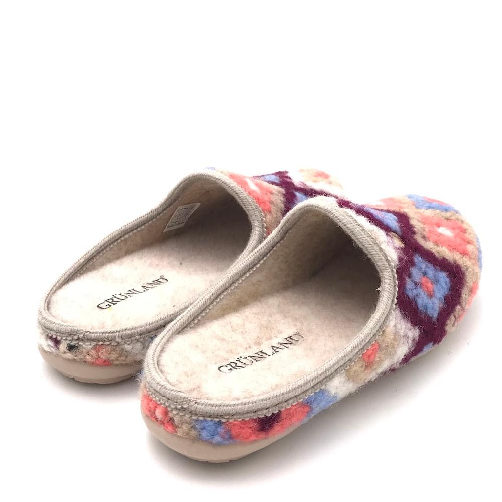 Zulian Calzature Ciabatta Faye beige-multi Negozi Online