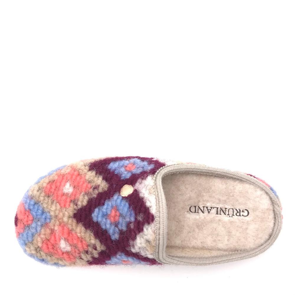 Zulian Calzature Ciabatta Faye beige-multi Negozi Online