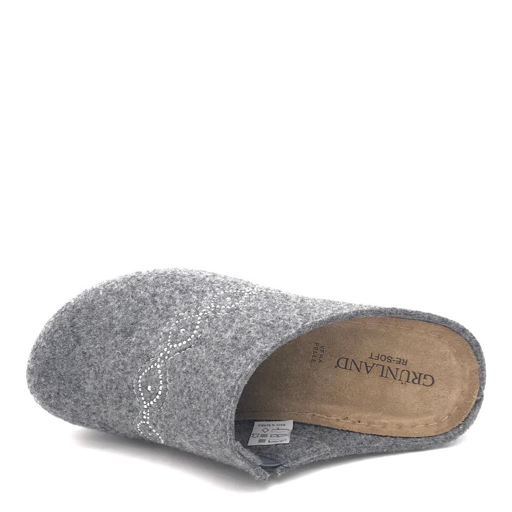 Zulian Calzature Ciabatta Rapy grigio Consegna Veloce