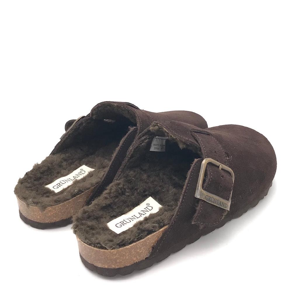 Zulian Calzature Ciabatta Sara shearling testa moro Fino Al -60%