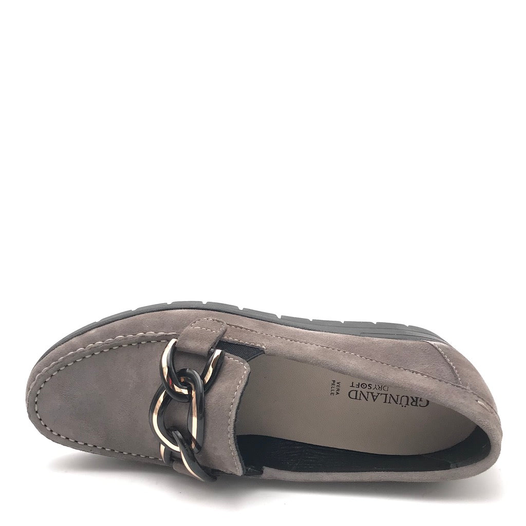 Zulian Calzature Mocassino Tafa taupe Presa