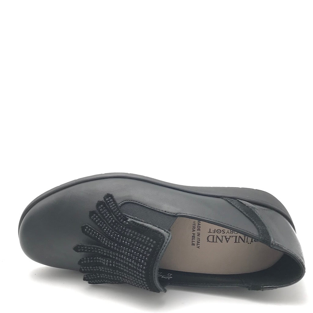 Zulian Calzature Scarpa Neta in pelle nera Sconto