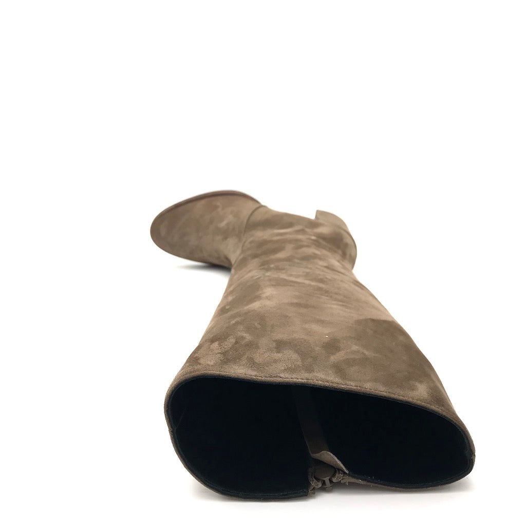 Zulian Calzature Stivale Magda taupe In Vendita