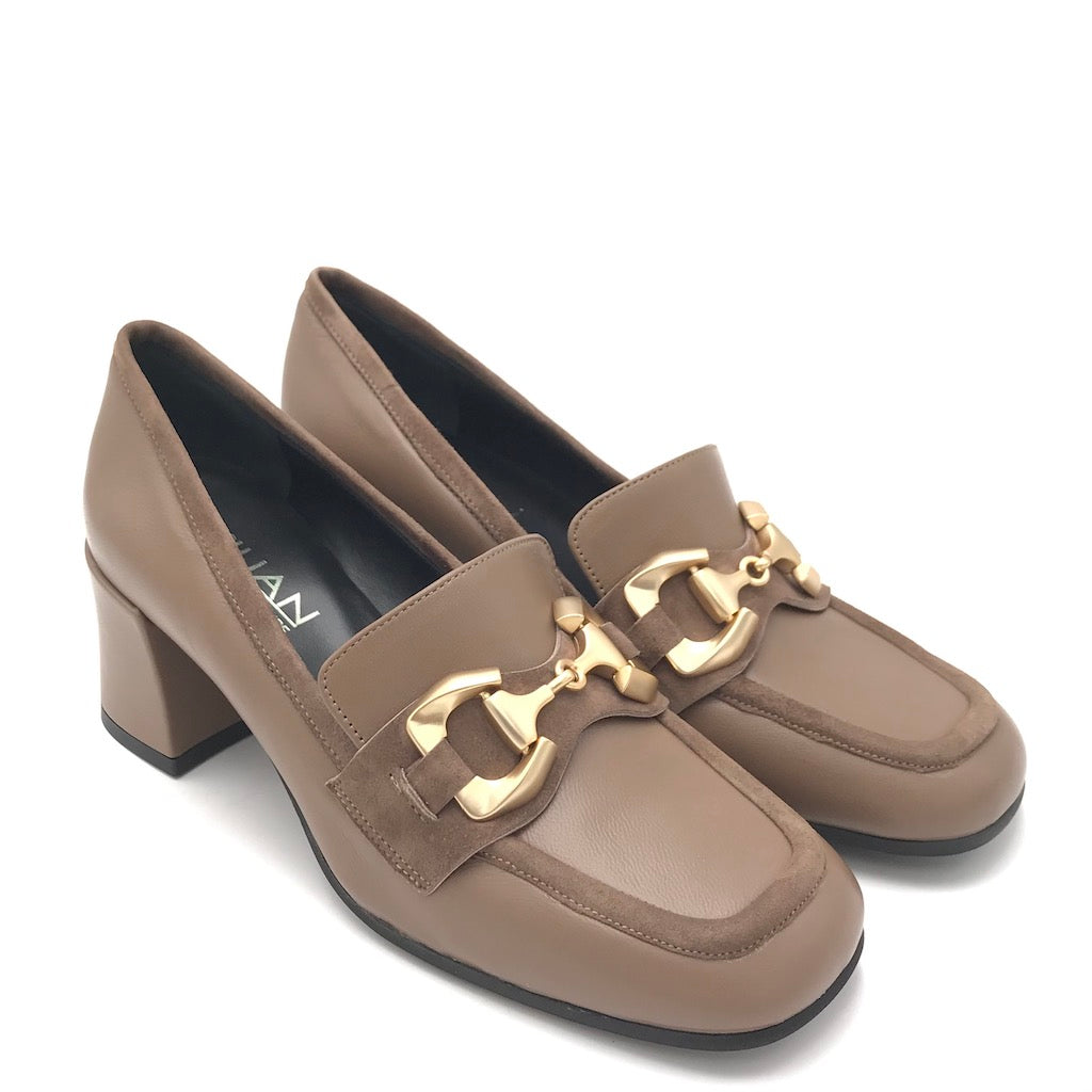 Zulian Calzature Mocassino Paola in pelle acero Offerte