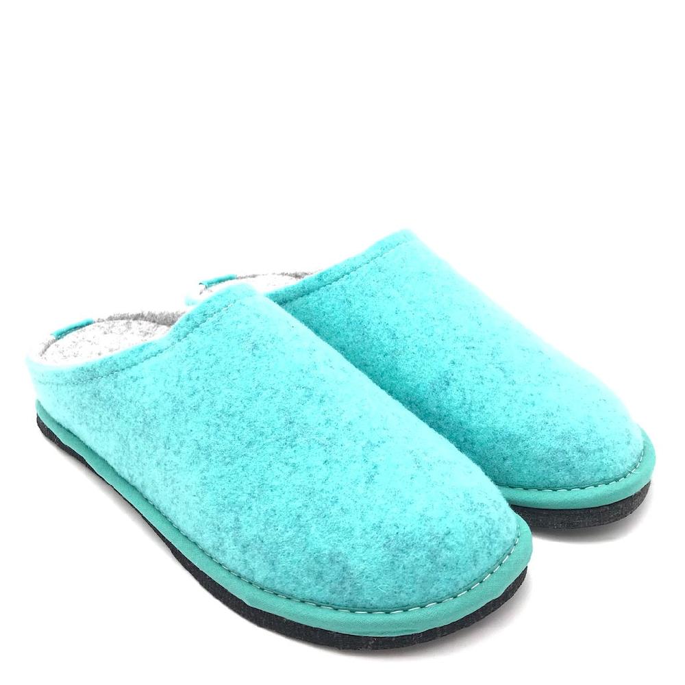 Zulian Calzature Ciabatta Easy bicolor tiffany-grigio Hotsell