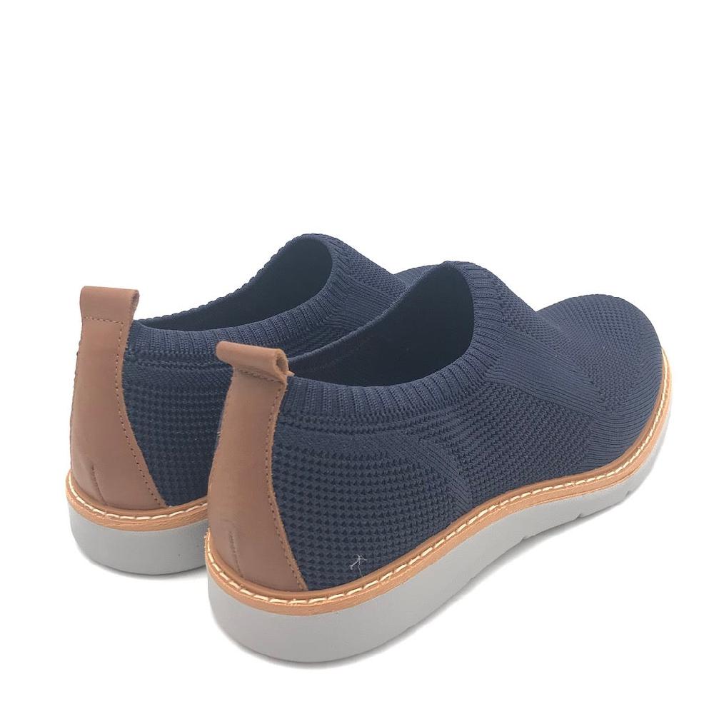 Zulian Calzature Scarpa senza lacci Carter blu Vendita Economica