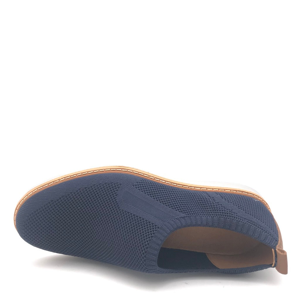 Zulian Calzature Scarpa senza lacci Carter blu Vendita Economica