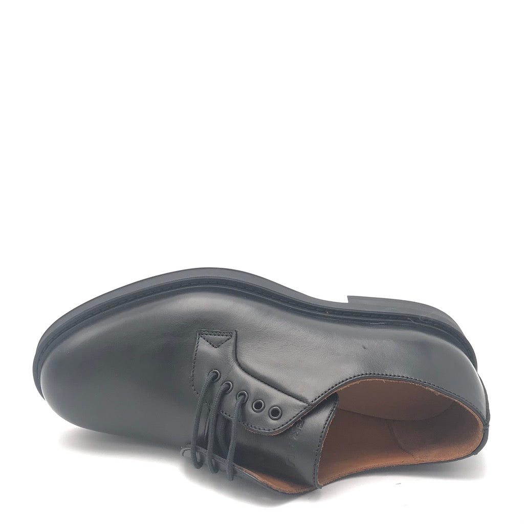Zulian Calzature Scarpa allacciata nera Saldi Di Fabbrica