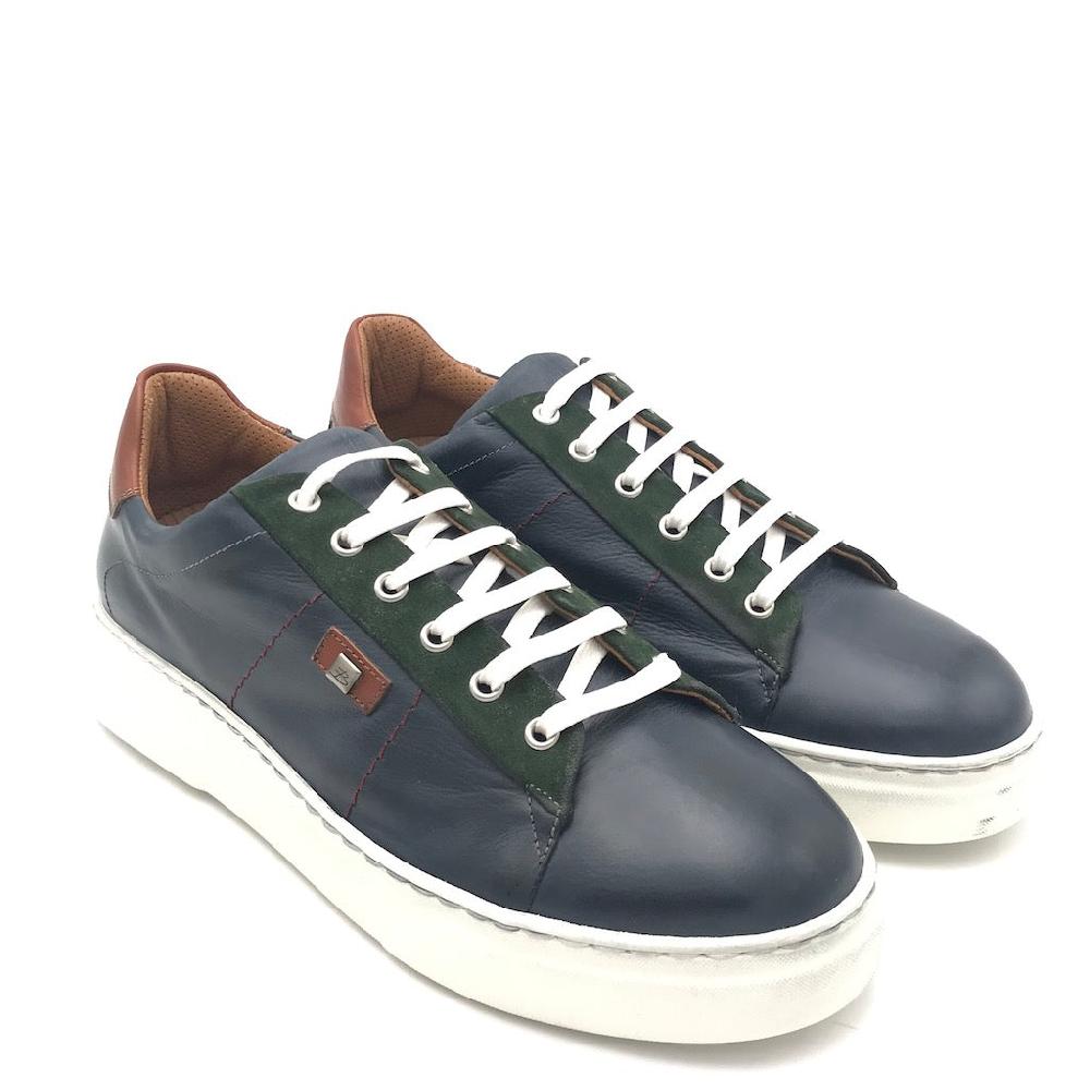 Zulian Calzature Sneakers Dylan blu Vendite Flash