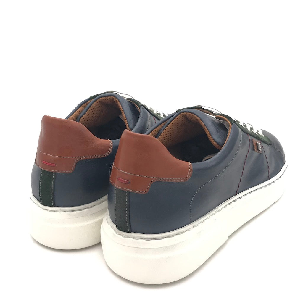 Zulian Calzature Sneakers Dylan blu Vendite Flash