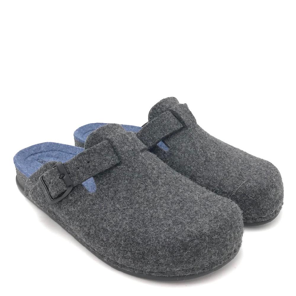 Zulian Calzature Ciabatta Reps antracite-indaco Nuova