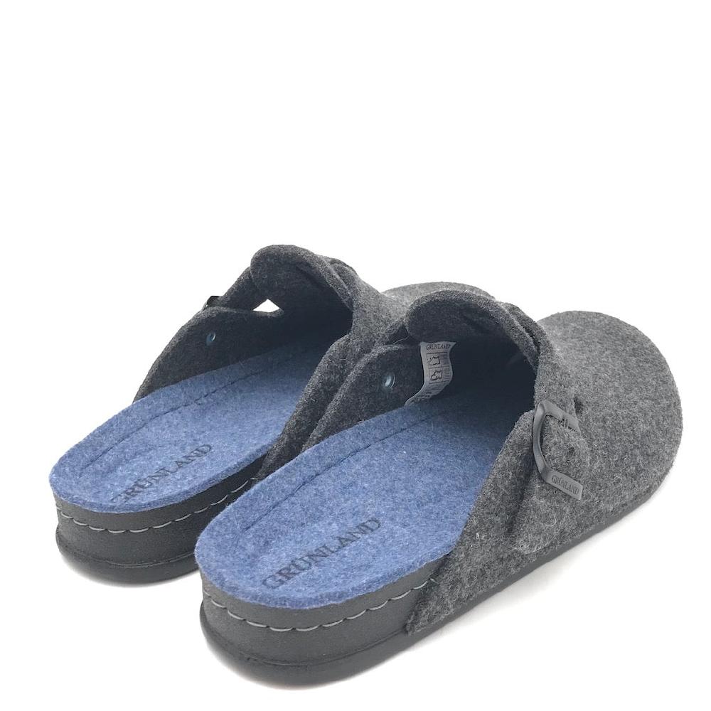 Zulian Calzature Ciabatta Reps antracite-indaco Nuova