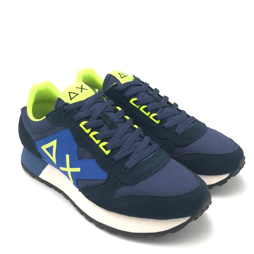 Zulian Calzature Sneakers Jaki fluo blu Italy