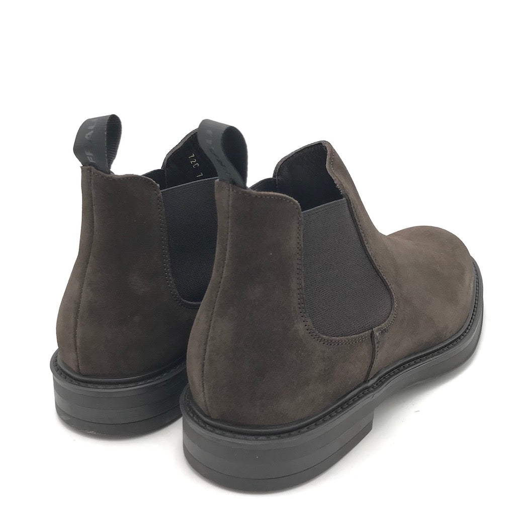 Zulian Calzature Beatles in crosta marrone In Linea