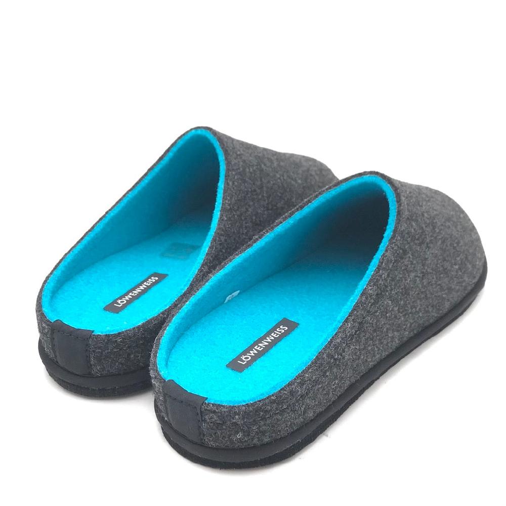 Zulian Calzature Ciabatta Easy bicolor antracite-blu fluo Promozione