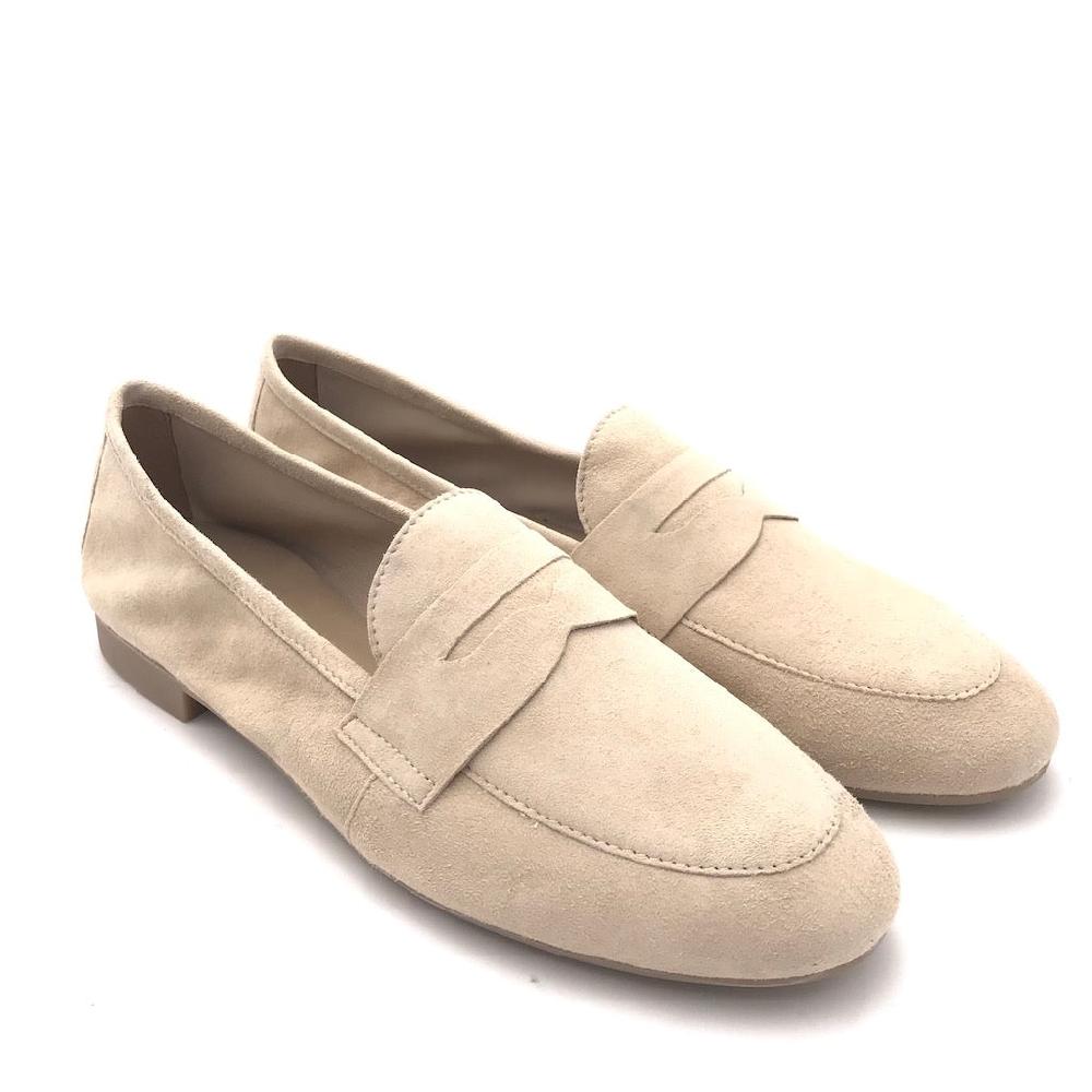 Zulian Calzature Mocassino Sixt velour beige Affare Del Giorno