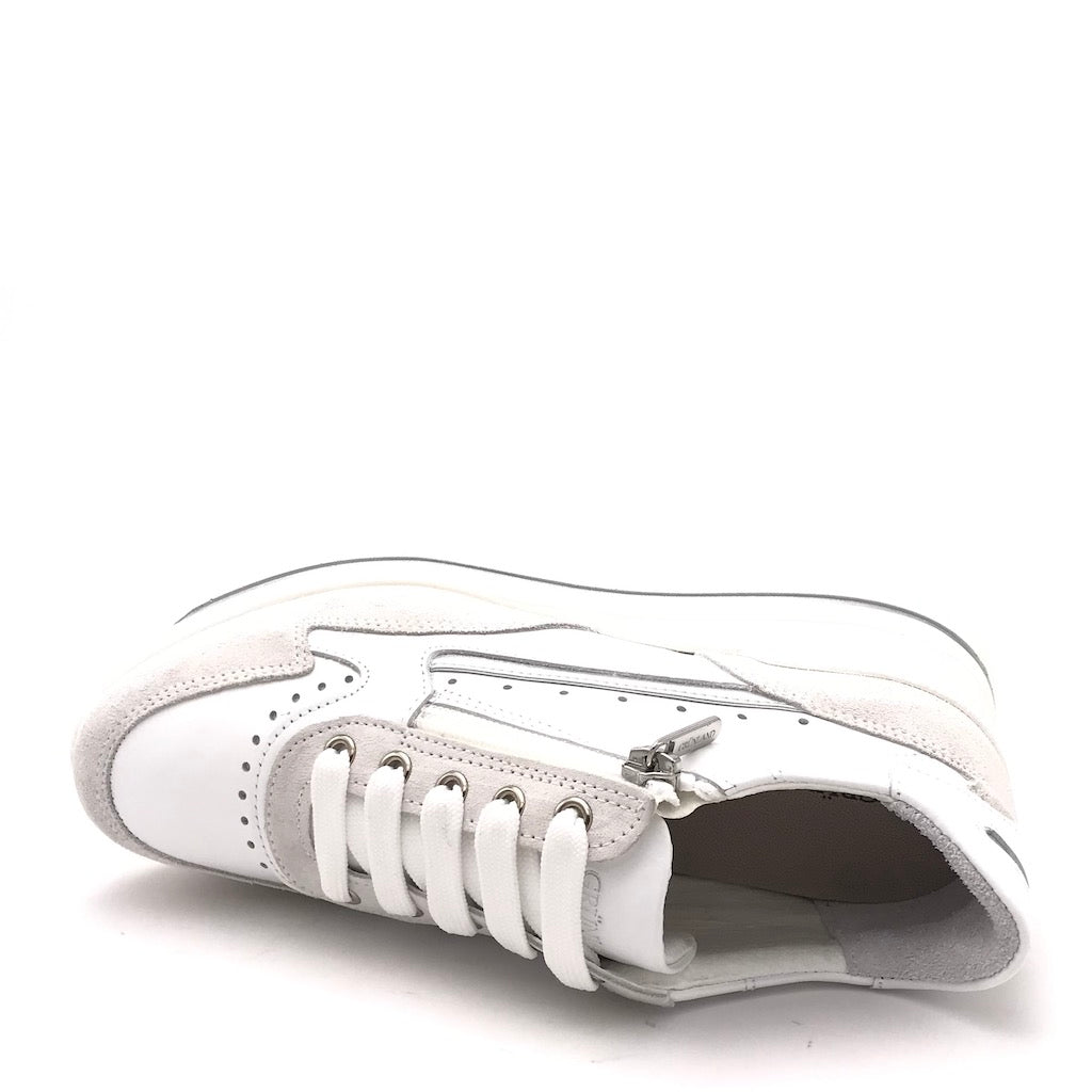 Zulian Calzature Sneakers Shaf bianca Sottocosto