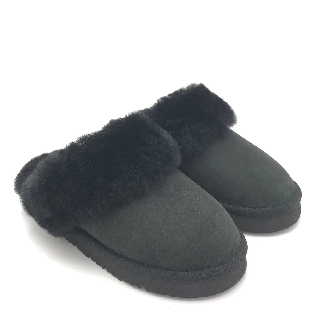 Zulian Calzature Ciabatta Chou nero Sconto