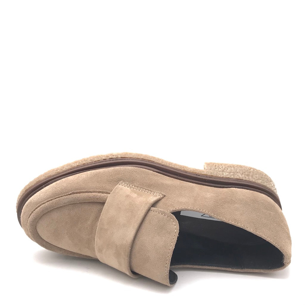 Zulian Calzature Mocassino Kipp in crosta taupe Saldi