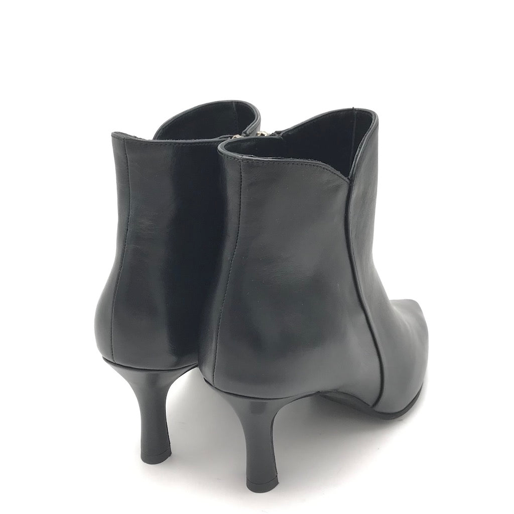 Zulian Calzature Tronchetto Cla in nappa nera Vendita Calda