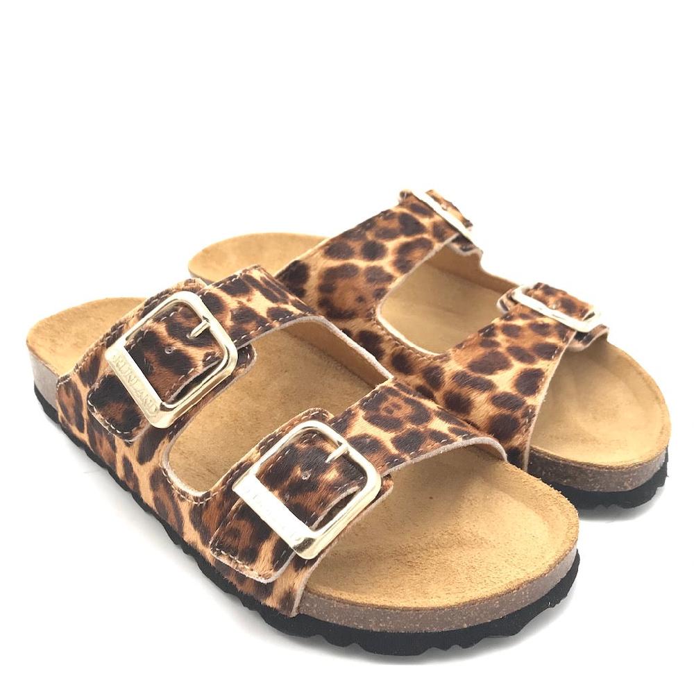 Zulian Calzature Ciabatta Sara doppia fibbia animalier I Più Venduti