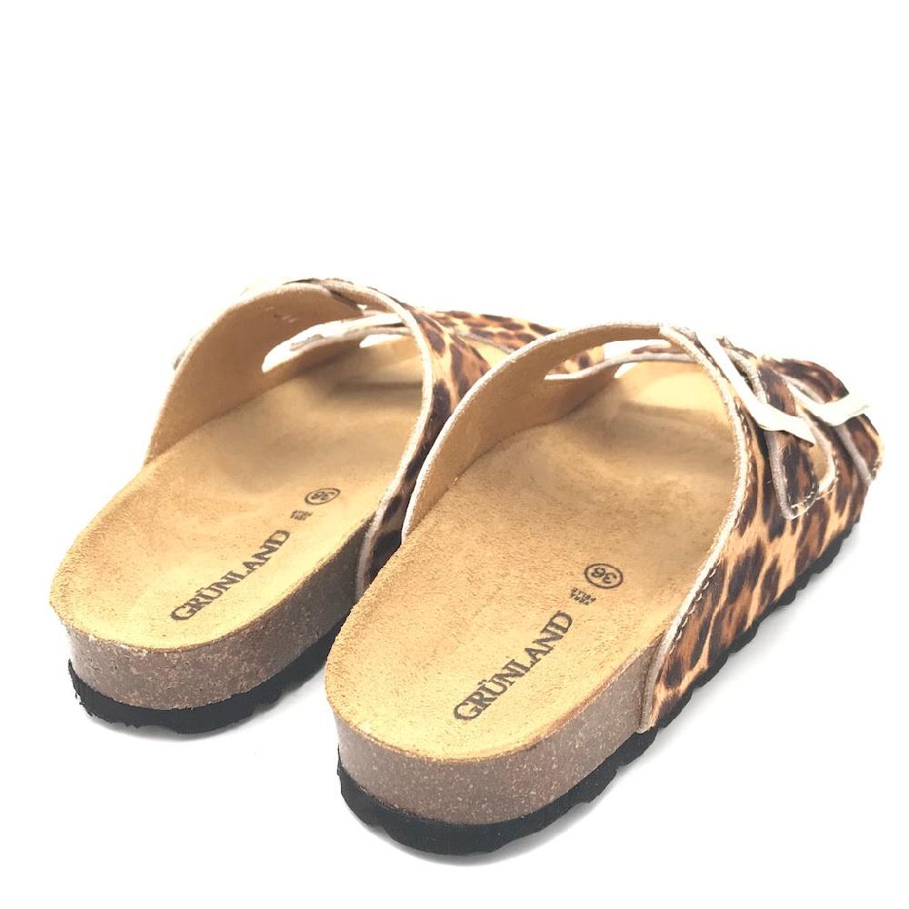 Zulian Calzature Ciabatta Sara doppia fibbia animalier I Più Venduti