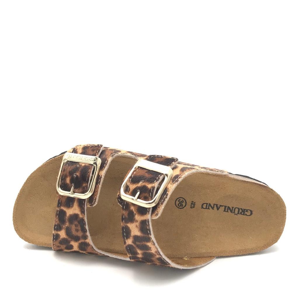 Zulian Calzature Ciabatta Sara doppia fibbia animalier I Più Venduti