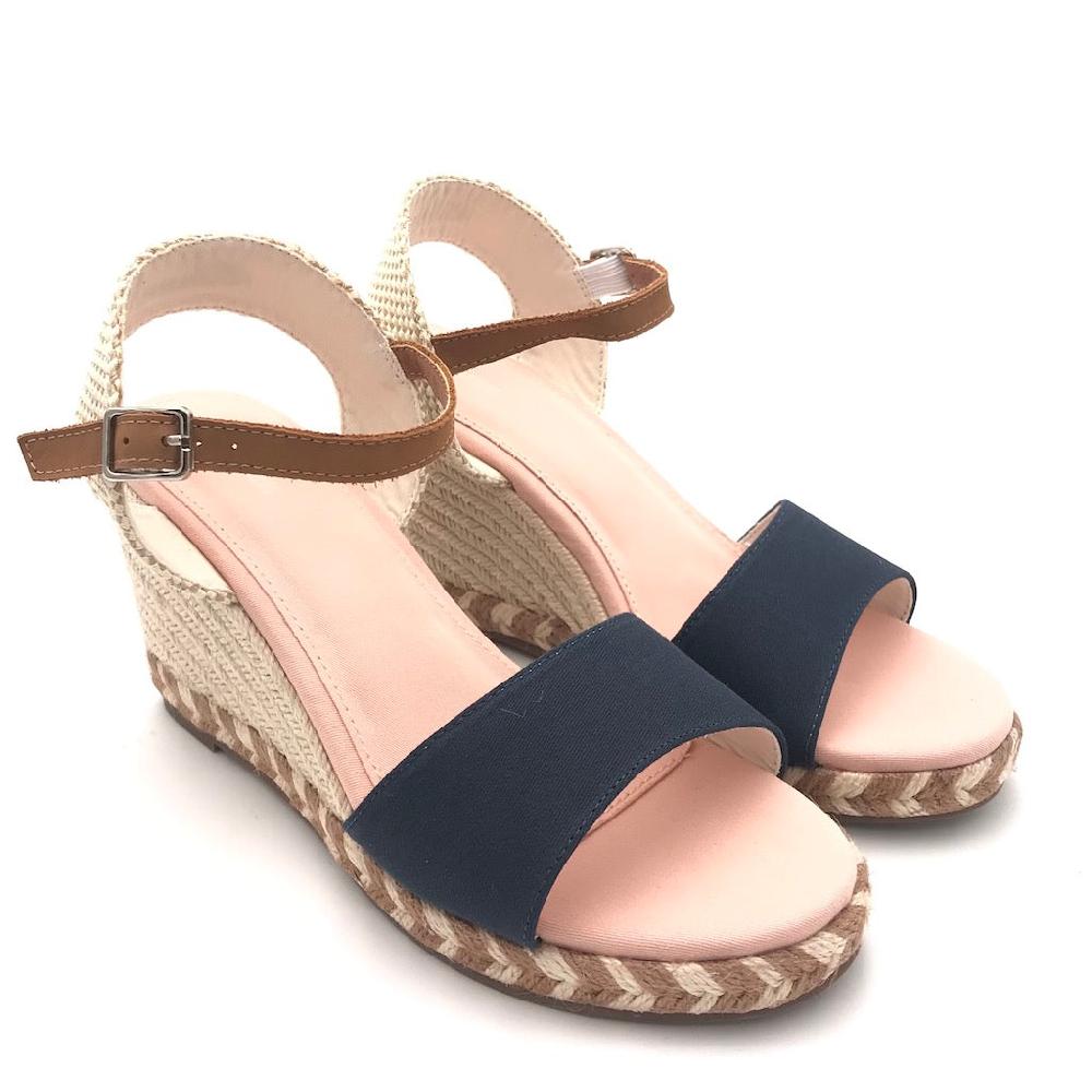 Zulian Calzature Sandalo Wells blu Vendite Flash