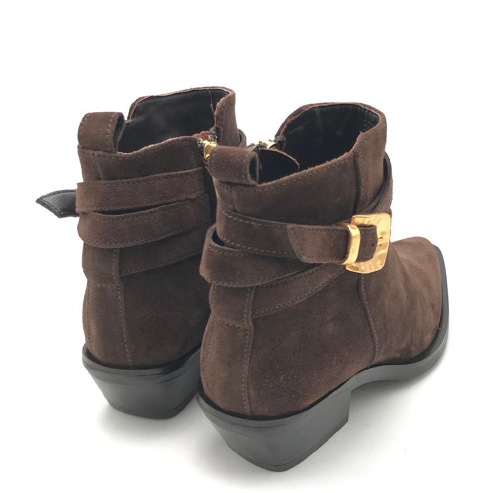 Zulian Calzature Texano in crosta moro Liquidazione
