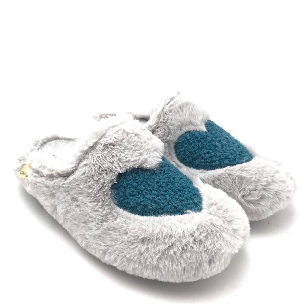 Zulian Calzature Ciabatta Alin grigio-smeraldo Qualità