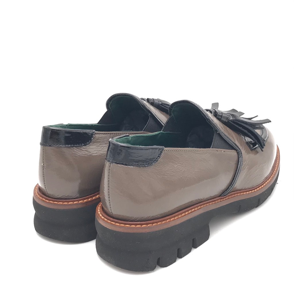 Zulian Calzature Mocassino in naplak elefant Promozione Limitata